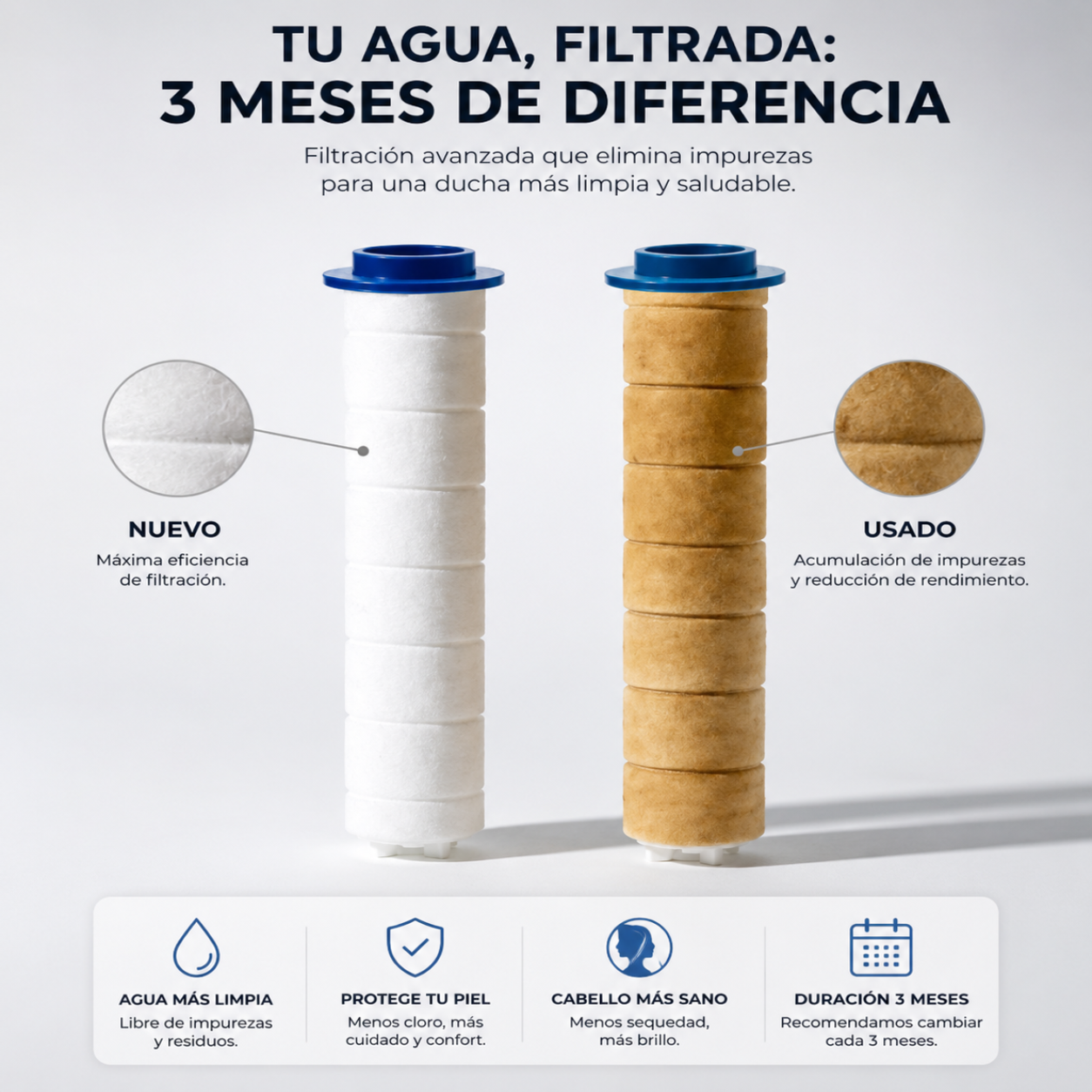 AquaNido HydroBoost | Alcachofa de Ducha de Alta Presión