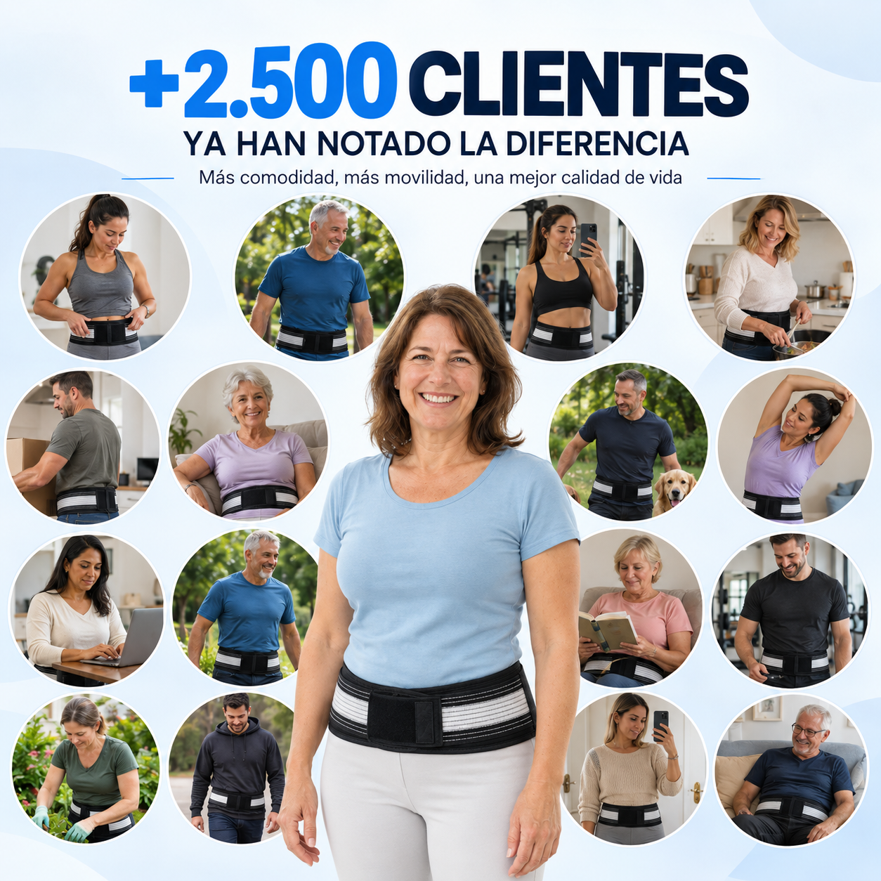 Cinturón Sacroilíaco Ajustable
